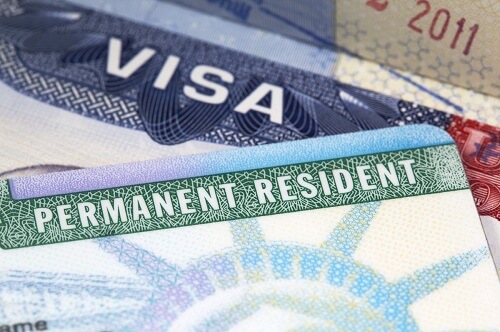 US Visa & Permanent Resident cards