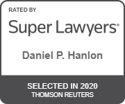 Daniel P Hanlon, Thompson Reuters Super Lawyers badge