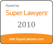 Daniel P. Hanlon Super Lawyers designation badge 2010