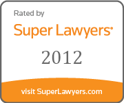 Daniel P. Hanlon Super Lawyers designation badge 2012