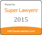 Daniel P. Hanlon Super Lawyers designation badge 2015
