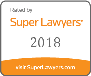 Daniel P. Hanlon Super Lawyers designation badge 2018