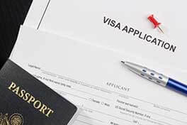 U.S. Visa Application and U.S. Passport